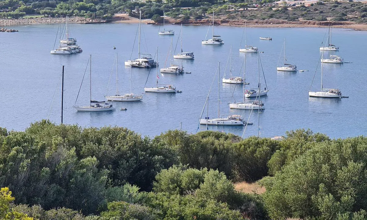 Port Palaia Fokaia Marina in Port Palaia Fokaia, Greece