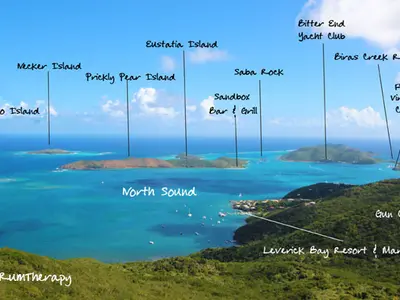 North Sound, anchorage in Leverick Bay, British Virgin Islands — photo 2