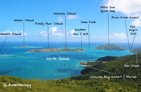 North Sound, anchorage in Leverick Bay, British Virgin Islands — photo 2
