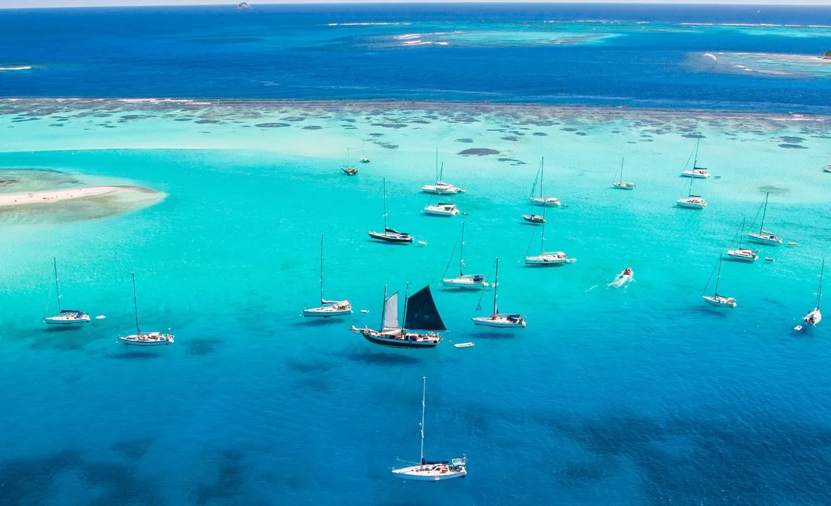 Tobago Cays Anchorage in Clifton, Saint Vincent and the Grenadines