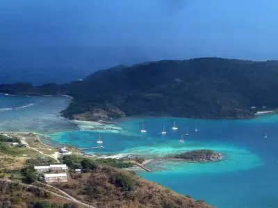 Manchioneel Bay, anchorage in East End, British Virgin Islands
