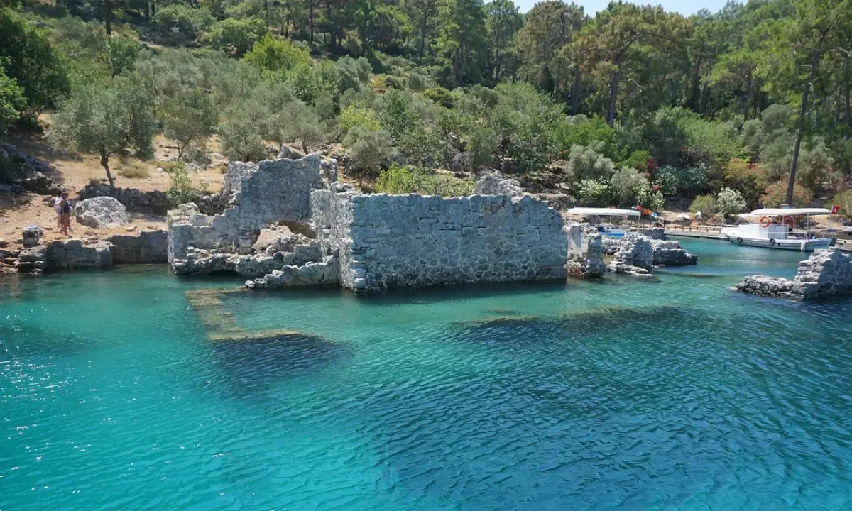 Hamam Koyu, anchorage in Dalaman — photo 2