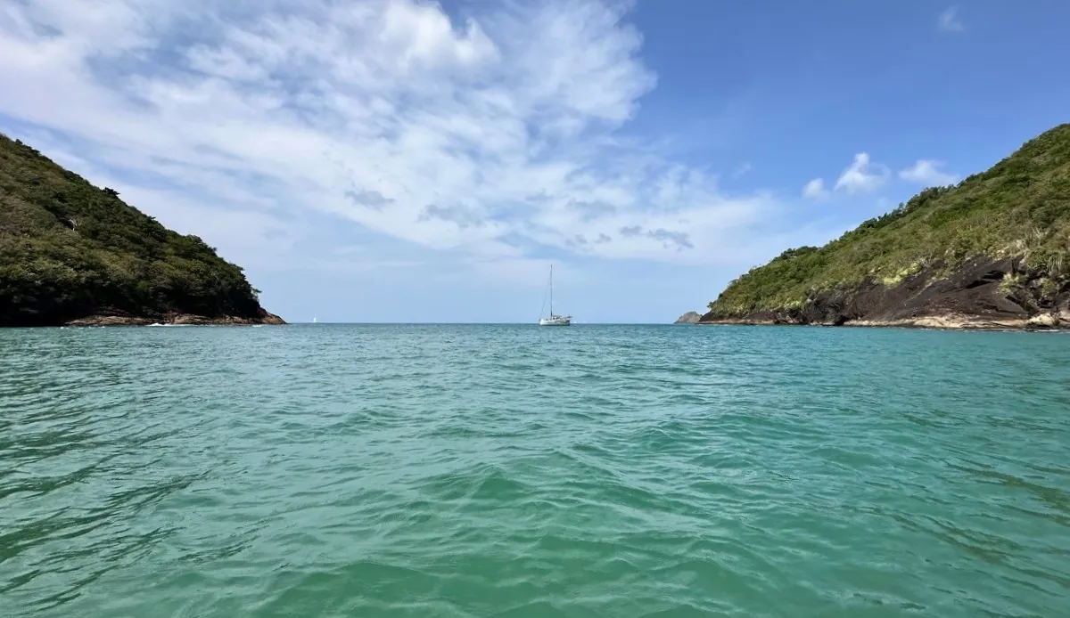 Rodney Bay, anchorage in Bois D'Orange