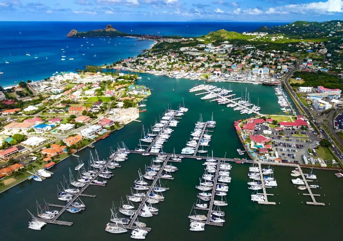 Rodney Bay, anchorage in Bois D'Orange — photo 2