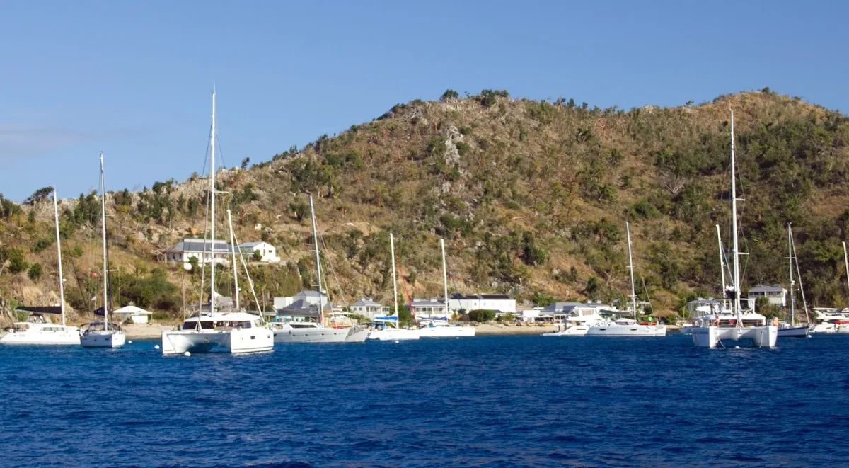 Machineel Bay, anchorage in Road Town, British Virgin Islands