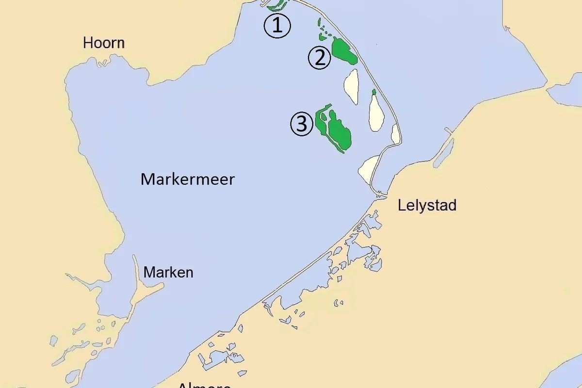 Marker Wadden, stop