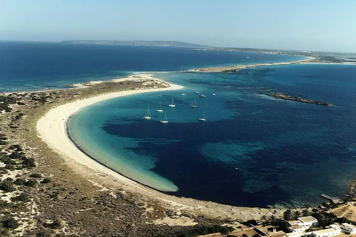 s'Alga, stop in Formentera
