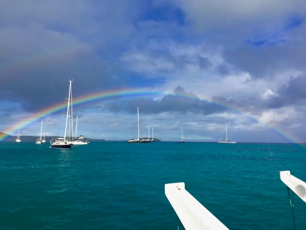 Baie de Grand Case, anchorage in Marigot — photo 6