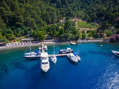Pınaraltı Koyu, anchorage in Fethiye, Turkey — photo 2