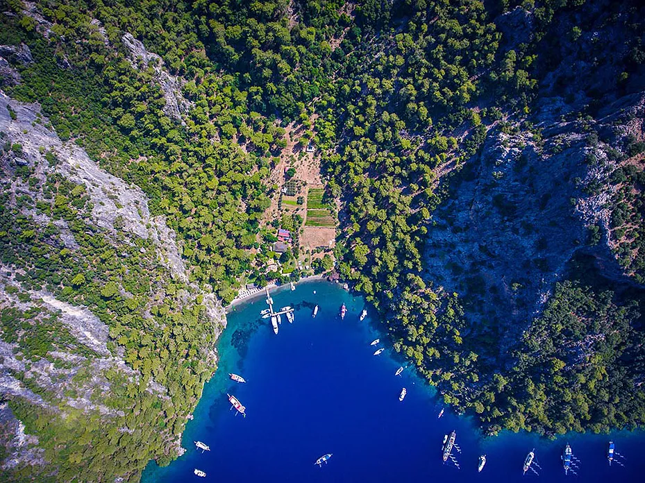 Pınaraltı Koyu, anchorage in Fethiye, Turkey — photo 4