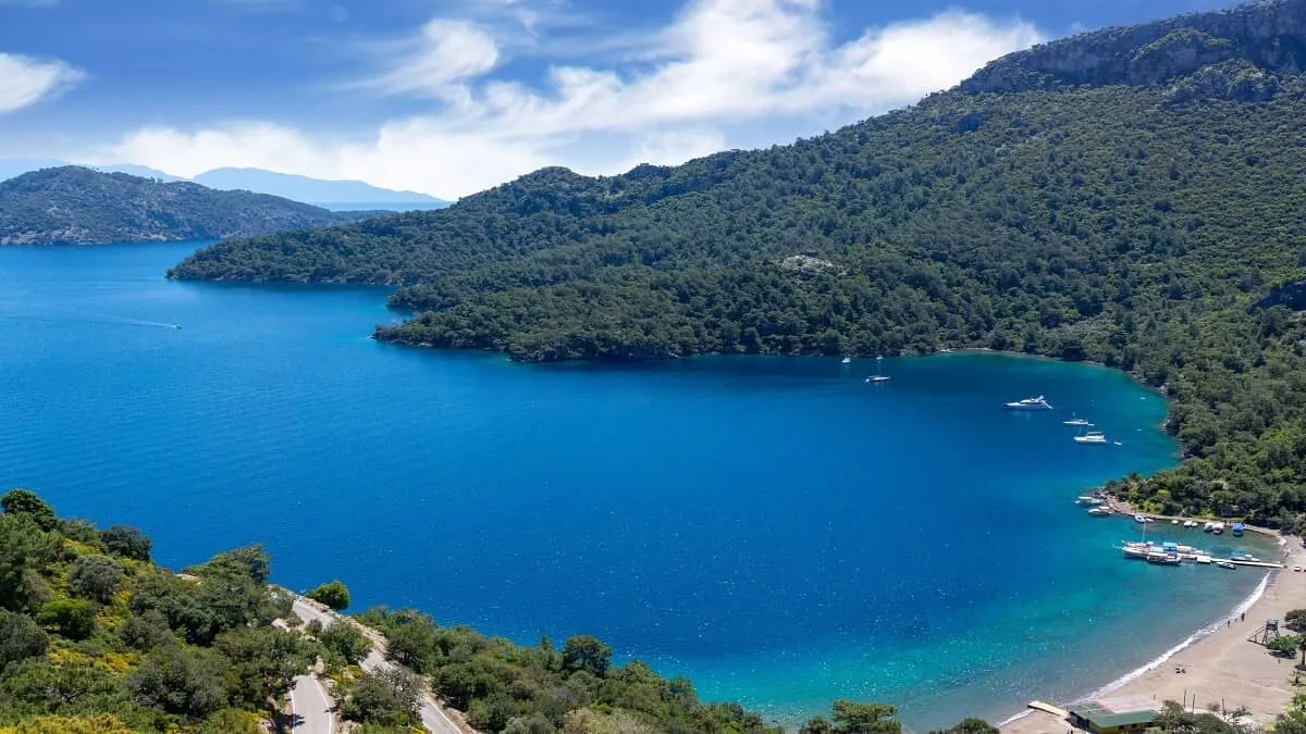 Boynuzbükü Koyu, anchorage in Fethiye, Turkey — photo 3