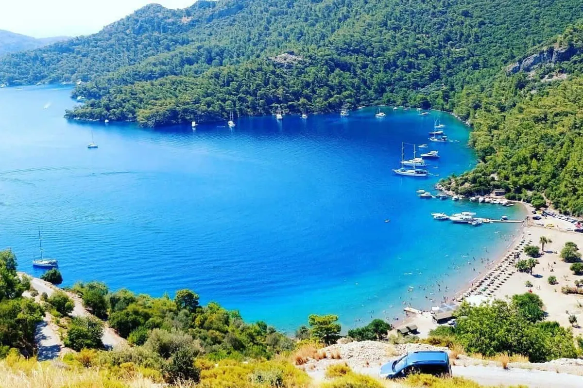 Boynuzbükü Koyu, anchorage in Fethiye, Turkey — photo 4