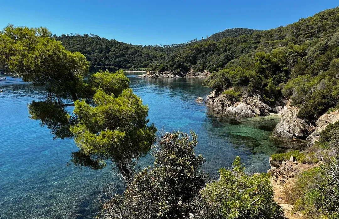 Rade de Port Cros, stop