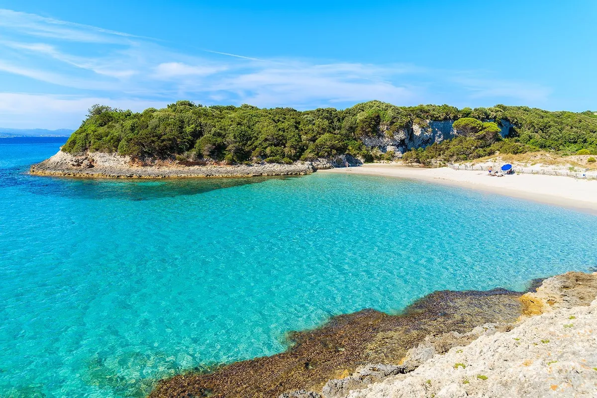 Plage du Petit Sperone, stop in Bonifacio / Bunifaziu