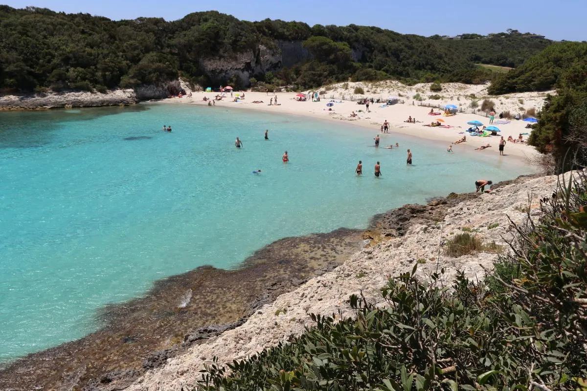 Plage du Petit Sperone, stop in Bonifacio / Bunifaziu — photo 9