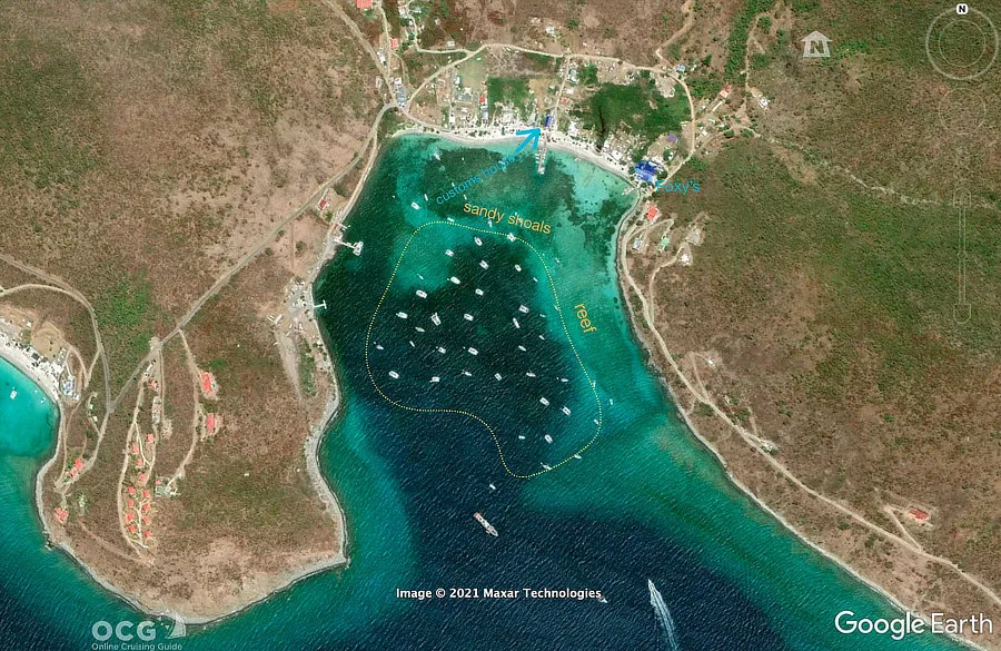 Great Harbour, anchorage in Road Town, British Virgin Islands