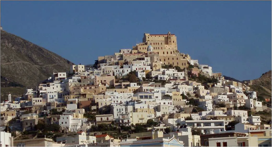 Ano Syros Anchorage in Ano Syros, Greece