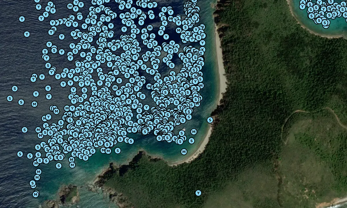 Privateer Bay, anchorage in Road Town, British Virgin Islands