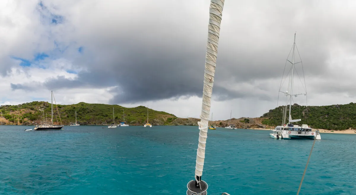 Anse du Colombier, anchorage in Saint Barthélemy, France — photo 3