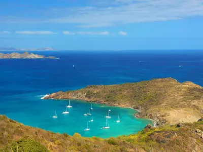Anse du Colombier, anchorage in Saint Barthélemy, France — photo 2