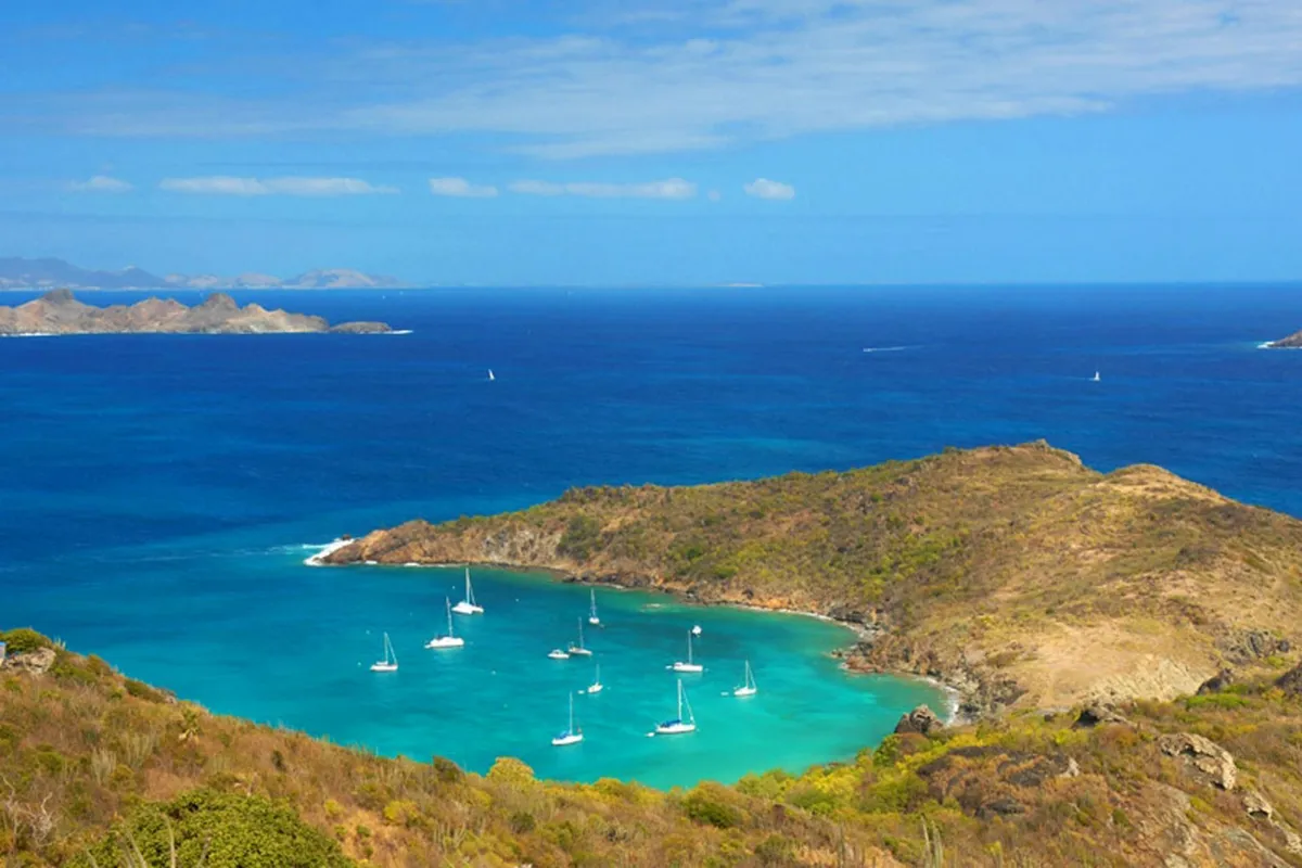 Anse du Colombier, anchorage in Saint Barthélemy, France — photo 2