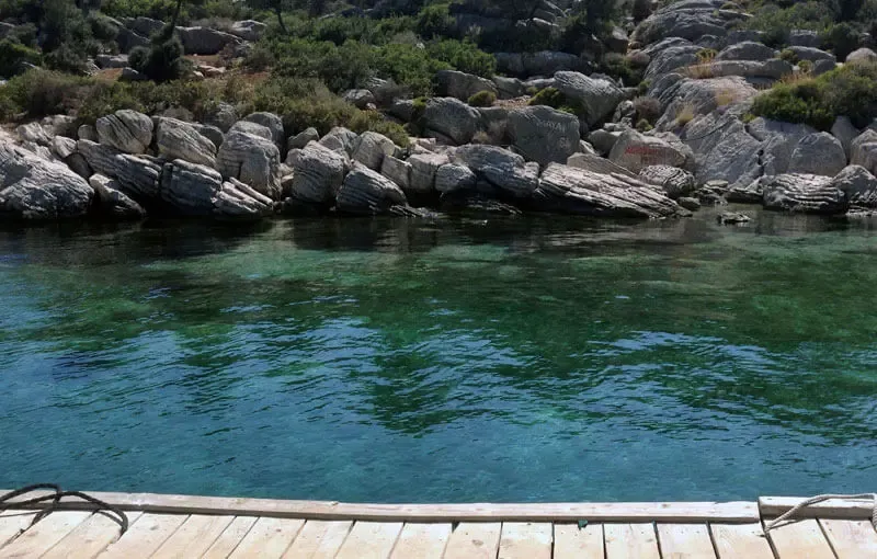 Bozukkale Koyu, anchorage in Marmaris, Turkey — photo 7