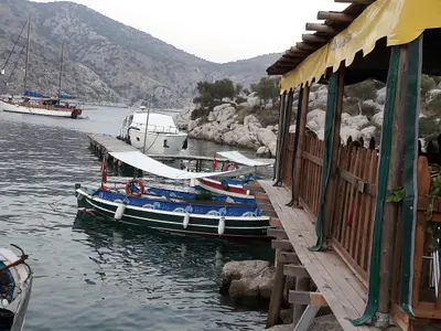 Bozukkale Koyu, anchorage in Marmaris, Turkey — photo 3
