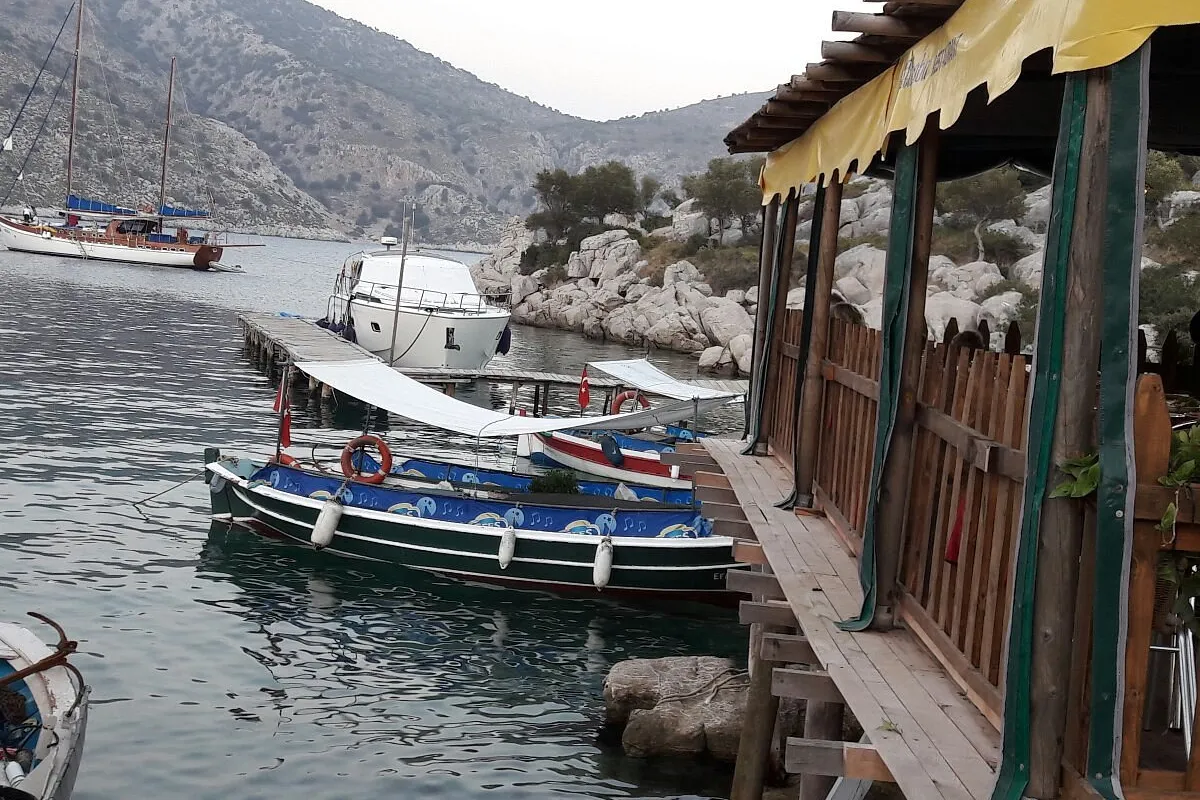 Bozukkale Koyu, anchorage in Marmaris, Turkey — photo 3