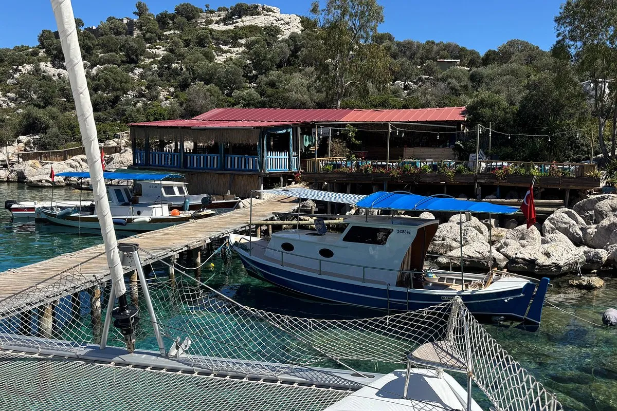 Bozukkale Koyu, anchorage in Marmaris, Turkey — photo 8