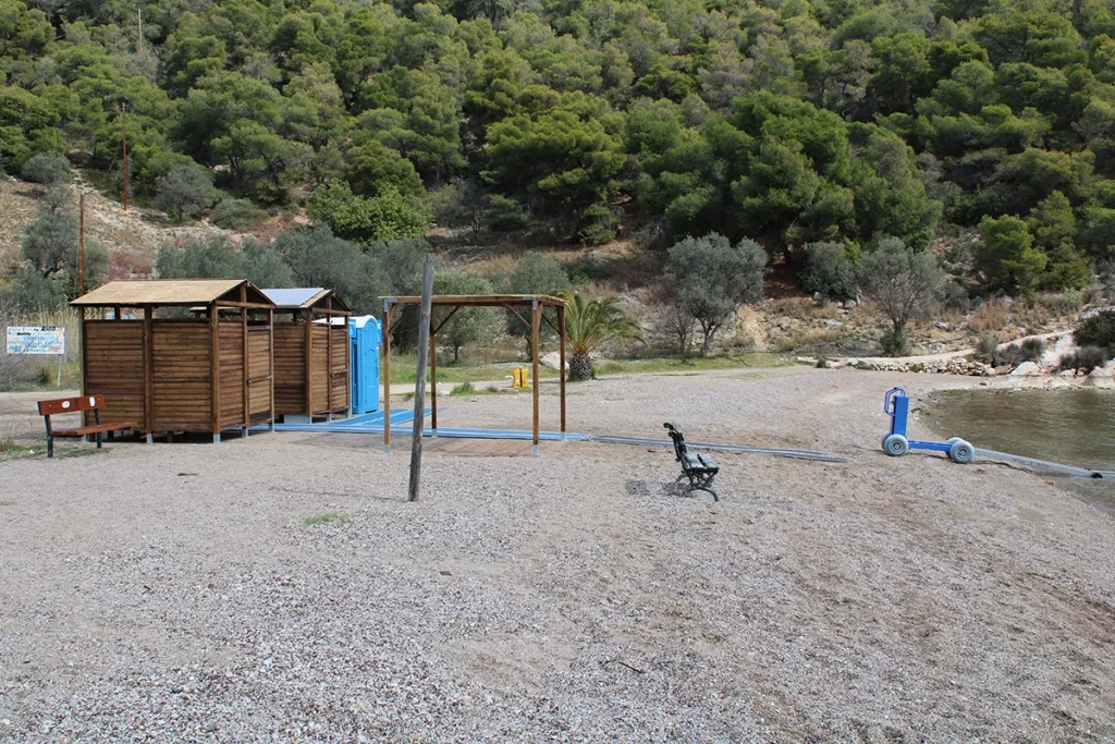 Vagionia Beach, stop in Municipal Unit of Epidavros — photo 3