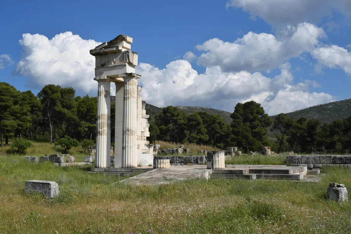 Vagionia Beach, stop in Municipal Unit of Epidavros — photo 2
