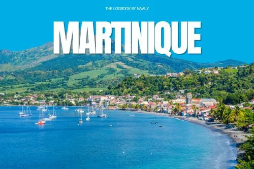 Anse Latouche, anchorage in Le Carbet, France