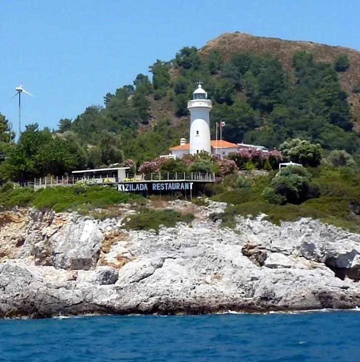 Kızıl Ada, stop in Fethiye, Turkey