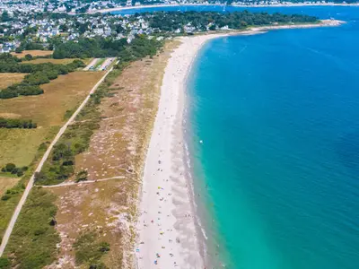 Plage de la pointe, stop in Sainte-Marine — photo 4