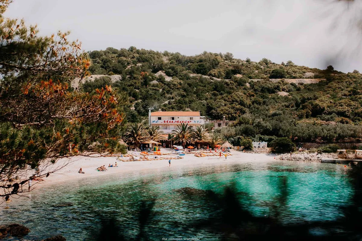 Uvala Taršće, anchorage in Hvar town, Croatia