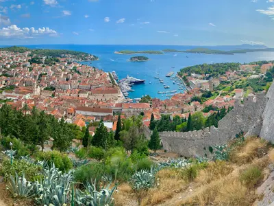 Uvala Taršće, anchorage in Hvar town, Croatia — photo 2