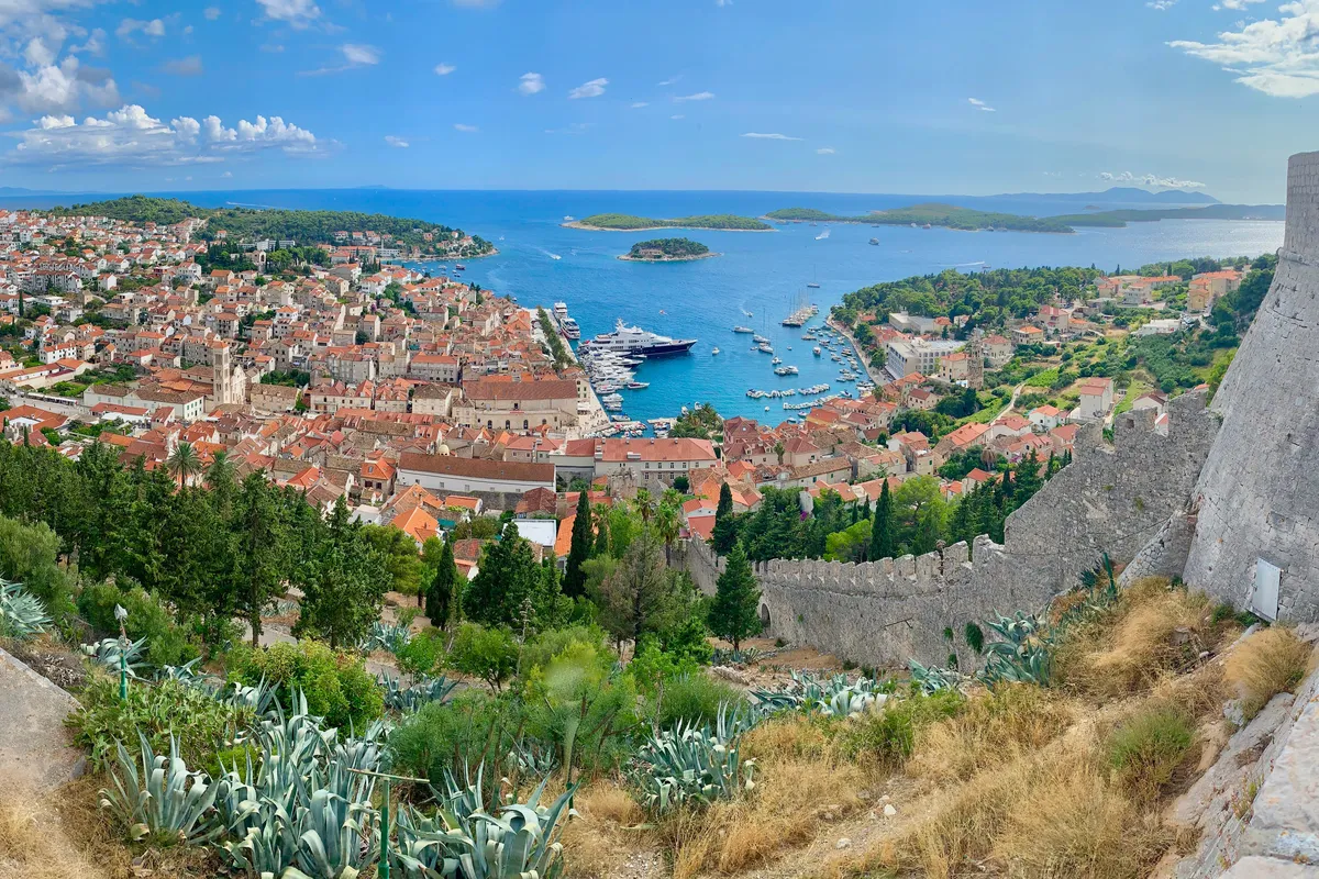 Uvala Taršće, anchorage in Hvar town, Croatia — photo 2