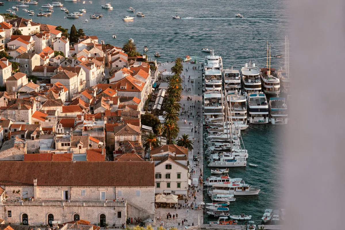 Uvala Taršće, anchorage in Hvar town, Croatia — photo 4