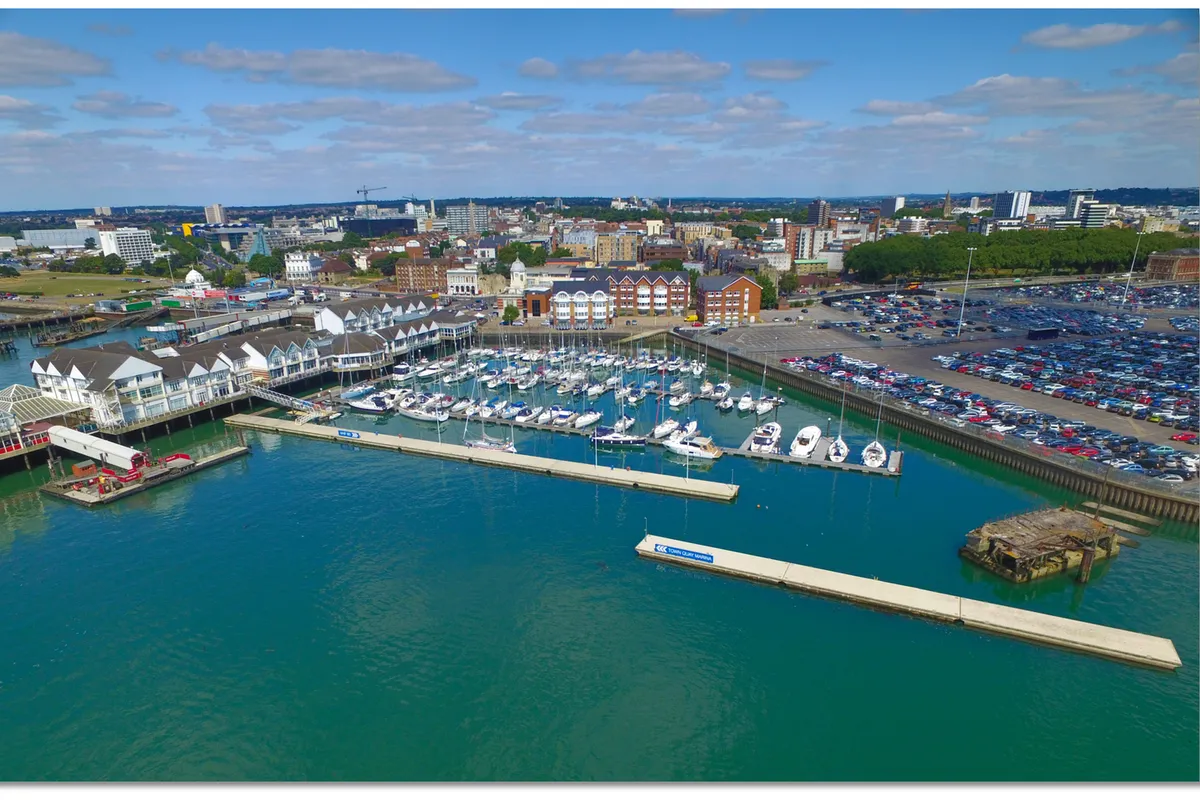 Town Quay Marina in United Kingdom