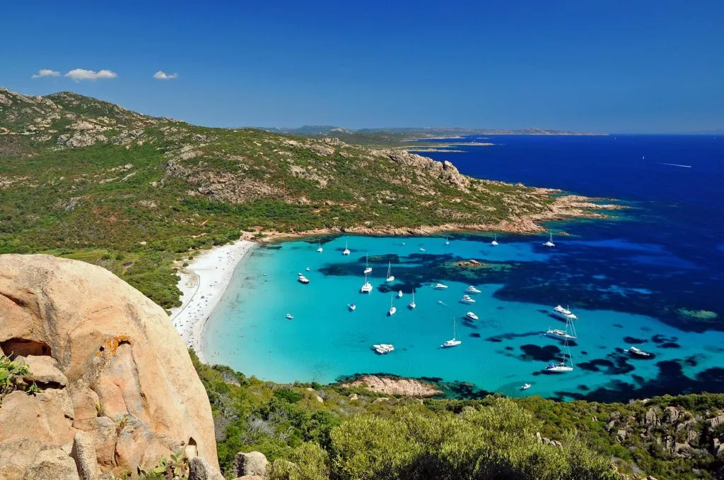 Cala di Roccapina, stop