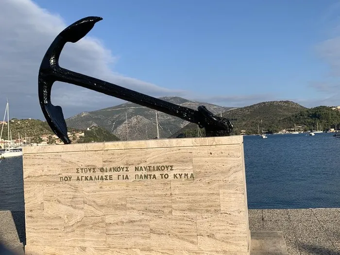 Pera Pigadi Beach, stop in Vathy — photo 7