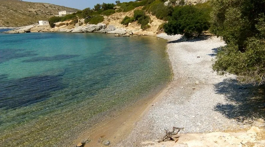 Pera Pigadi Beach, stop in Vathy — photo 5
