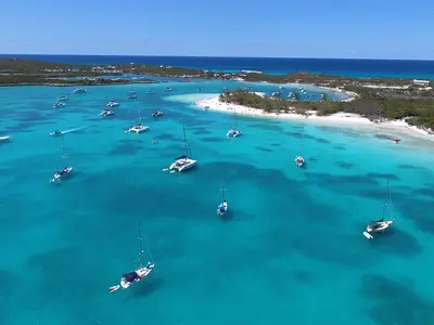 Highborne Cay Anchorage in Exuma, Bahamas — photo 4
