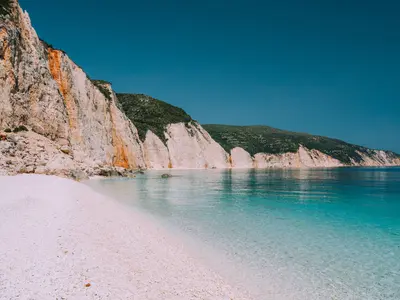 Fteri Beach, stop in Greece — photo 3