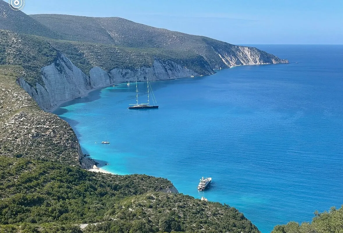Fteri Beach, stop in Greece — photo 4