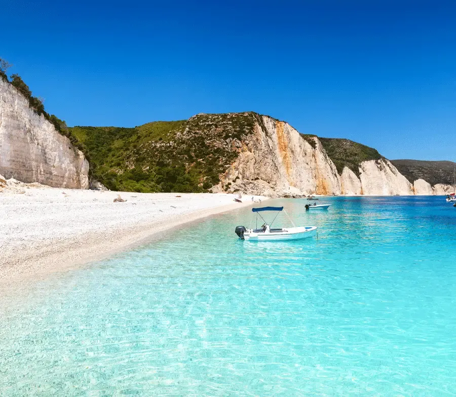 Fteri Beach, stop in Greece — photo 2