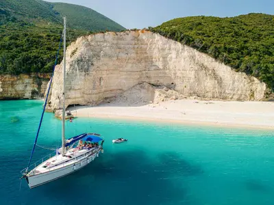 Fteri Beach, stop in Greece — photo 5