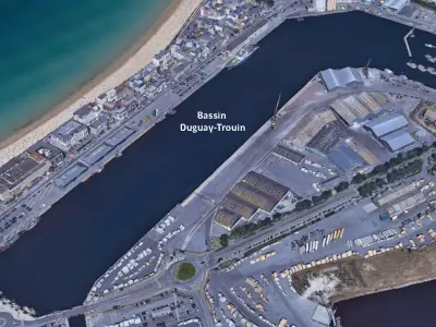 Bassin Duguay-Trouin, stop in Saint-Malo — photo 2