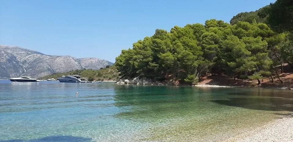 Skinos Beach, stop