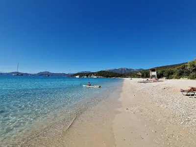 Vathiavali Beach, stop in Greece — photo 2